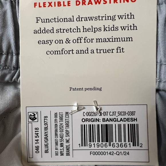 Cat & Jack Big Kids Pull On Shorts SIZE XXL 16/18  Color Blue/Gray. - Picture 6 of 7